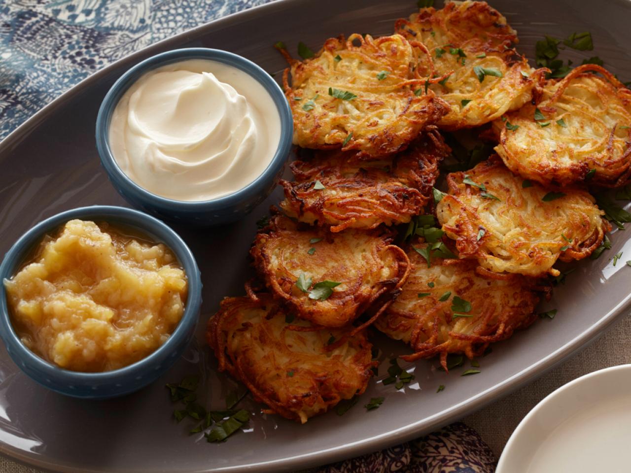 A very traditional potato latke / potato pancake recipe even your mother would love