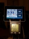 Getting my Concept2 groove on towards 200km