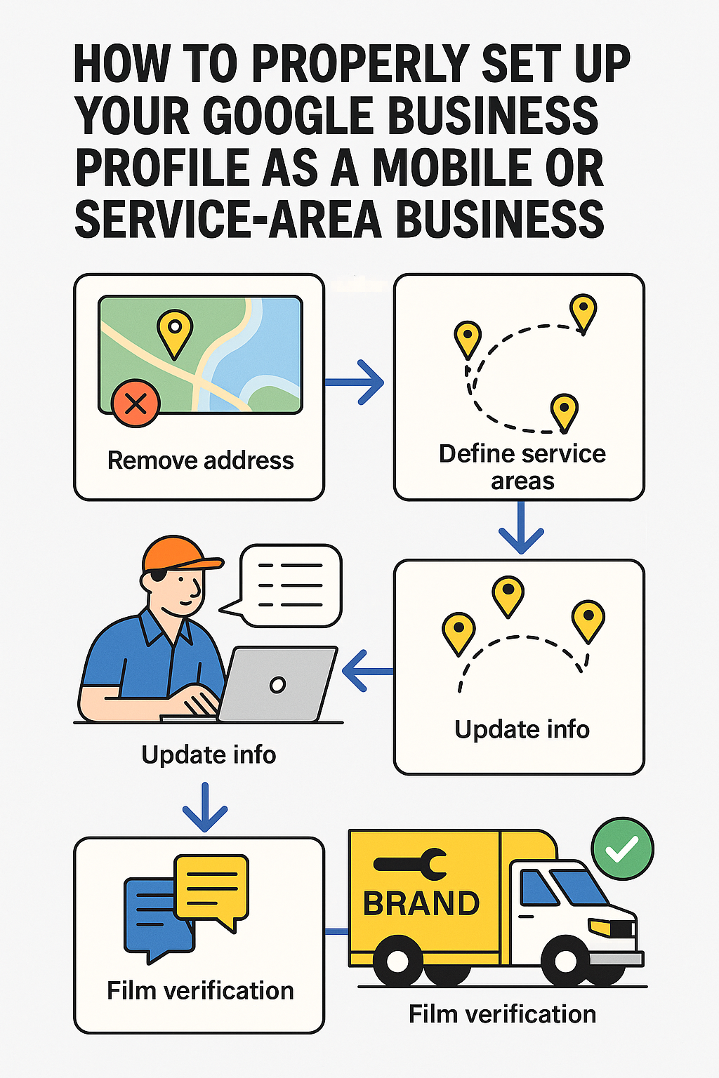 How to Properly Set Up Your Google Business Profile as a Mobile or Service-Area Business (Without Lying)