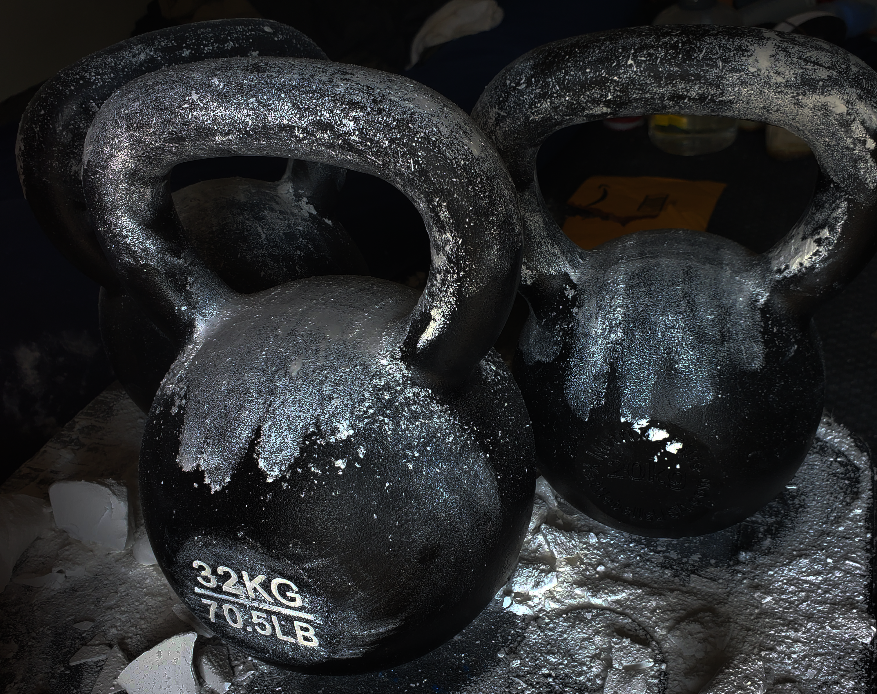 Making myself swing heavier through light kettlebell deletion