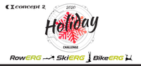 Many rows make light work of the Concept2 Holiday Challenge