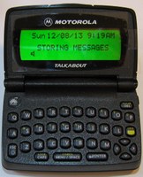 Motorola T900 2-way pager by WebLink Wireless