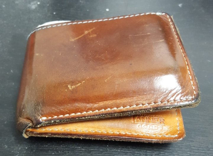 My giant wallet could be giving me sciatica!