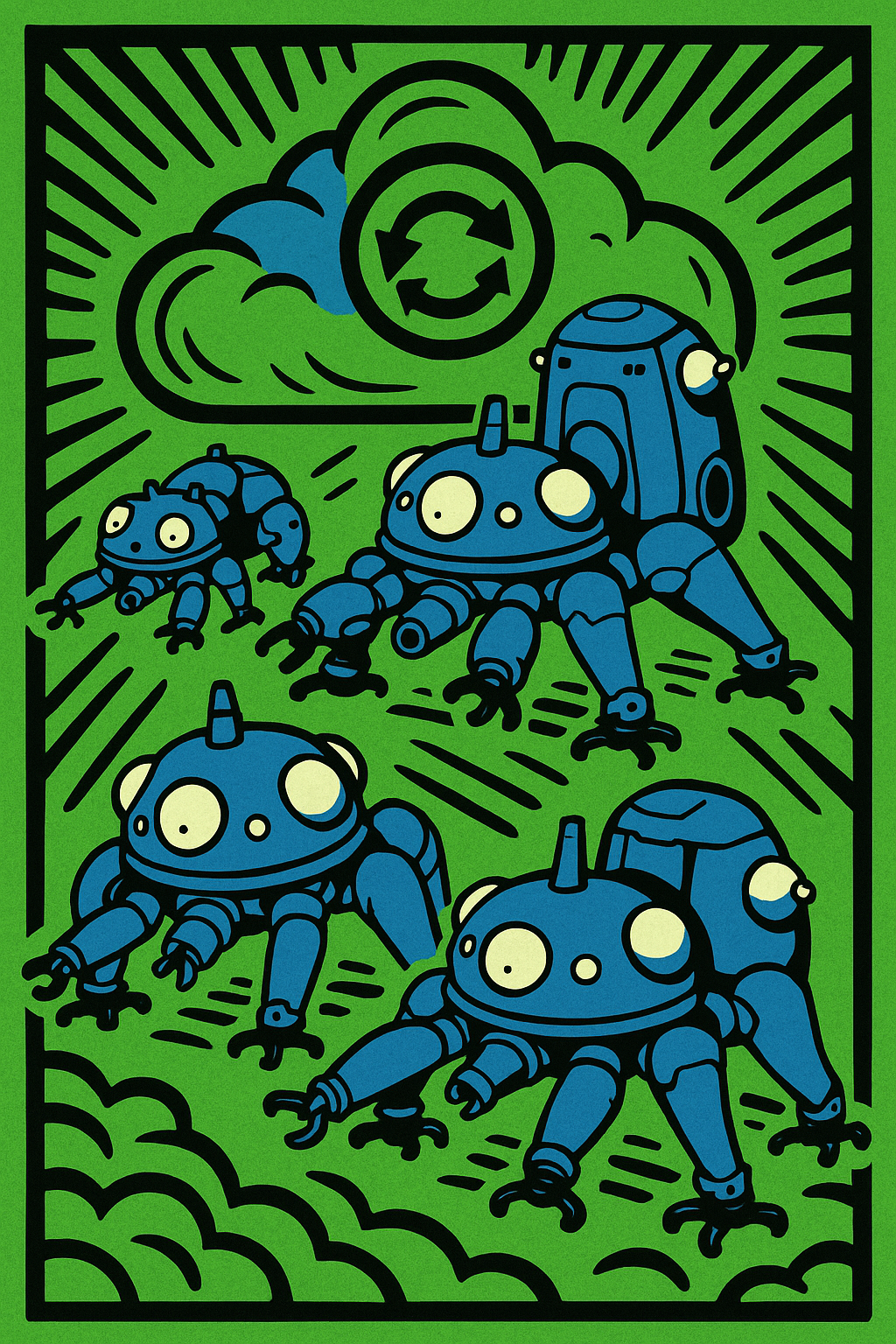 My Tachikoma ThinkPads: A Self-Hosted Sync Network for One Human and Many Terminals