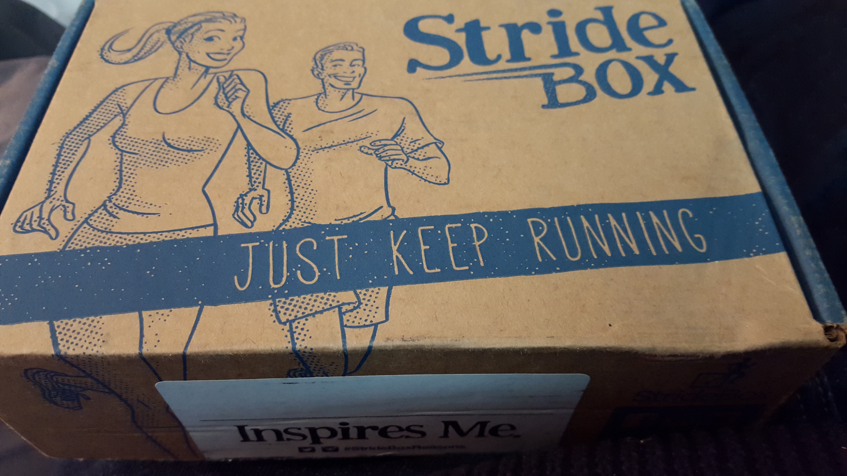 Review of StrideBox subscription box for runners