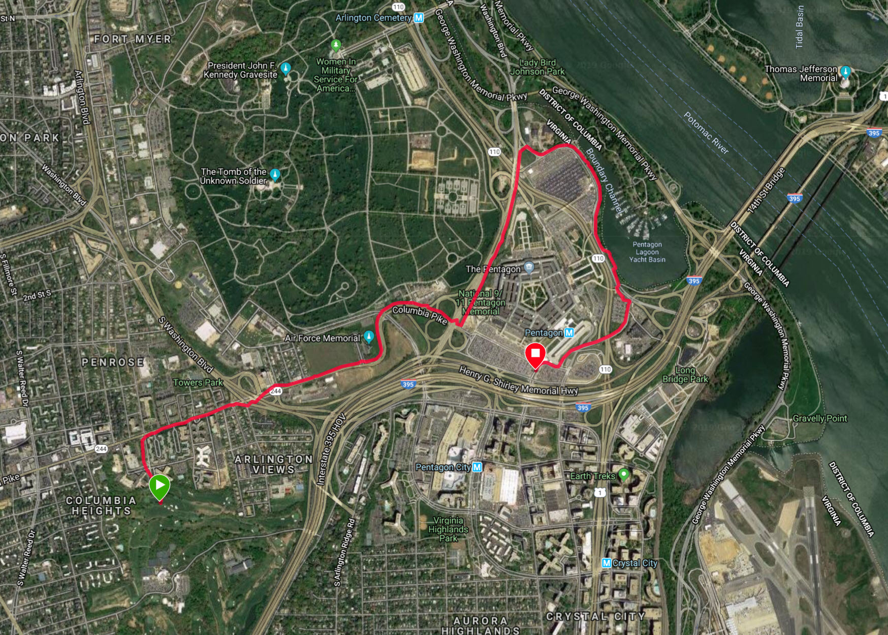 Walking: Sat, 15 Jun 2019 21:17:59: cut it a mile short