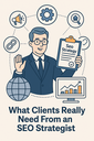 What Clients Really Need From an SEO Strategist: Beyond Rankings, PDFs, and Plugins