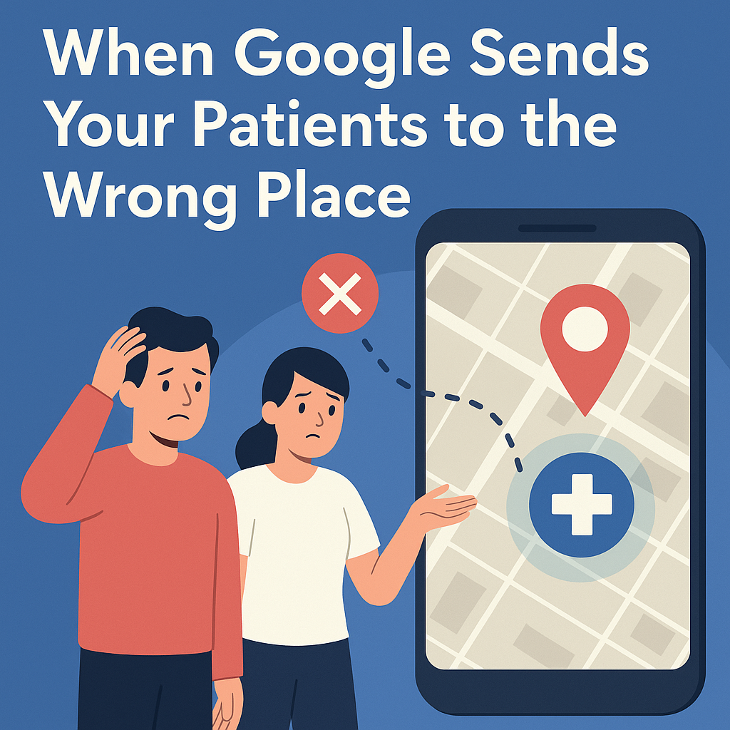 When Google Sends Your Patients to the Wrong Place: The High-Stakes Chaos of an Unclaimed or Mislabeled Google Business Profile