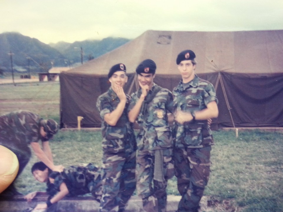 JROTC Ranger Club with Chris Abraham, Charles Among and Kennith Hall