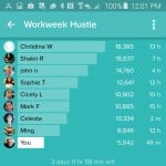 fitbit work week hustle challenge