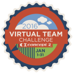 2016 Concept2 Virtual Team Challenge Logo Official