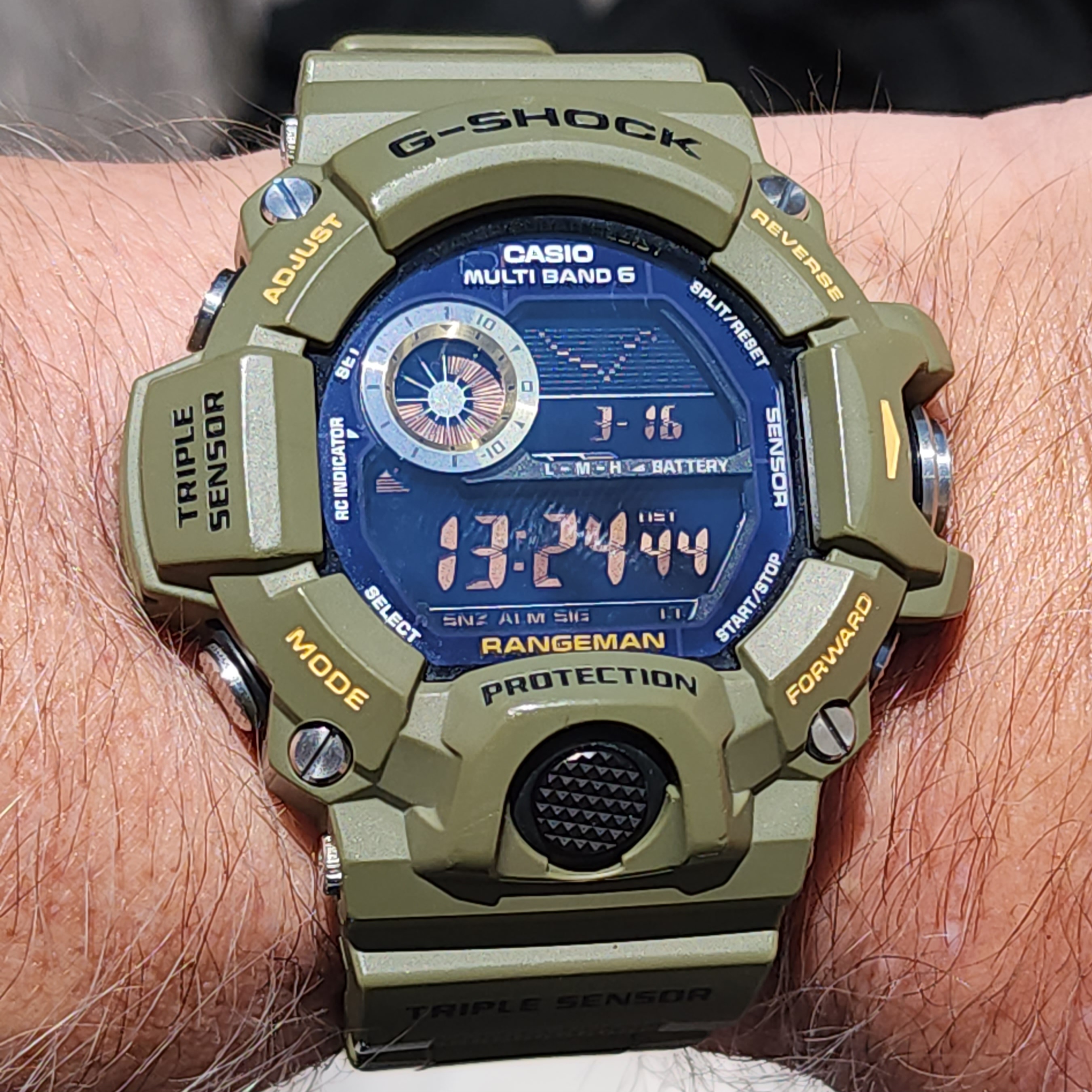 Casio G-Shock Rangeman GW-9400-3 Tough Solar Multiband