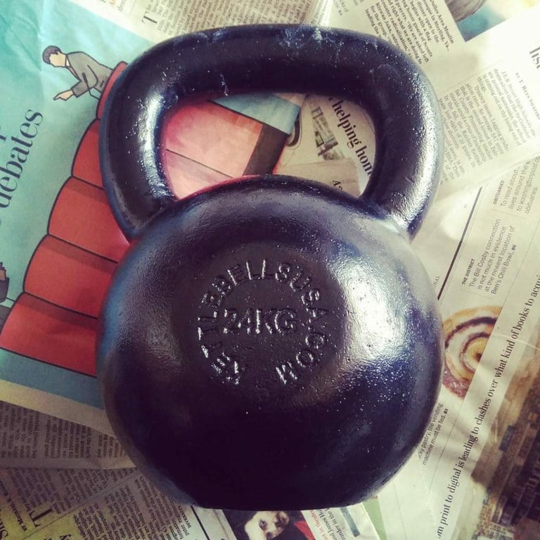 24kg 10,000 Kettlebell Swing Challenge Inspired by Dan John