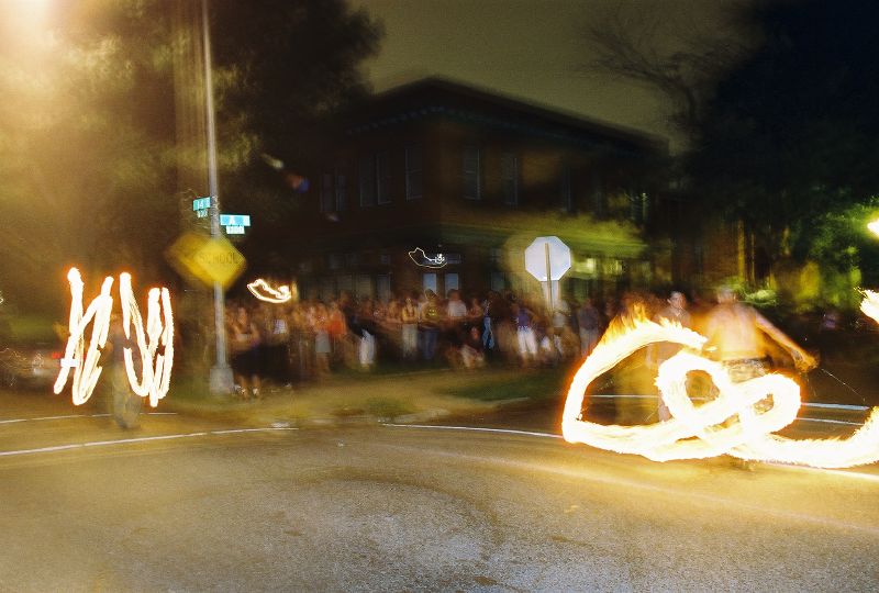 Grotto Party Fire Dancers