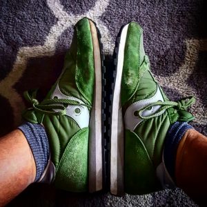 Green Saucony Jazz