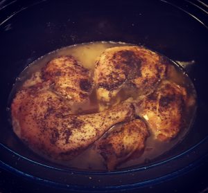Wow, just 7 hours at low with salt and pepper. My life is changed forever. Hail Lord Crock-Pot!