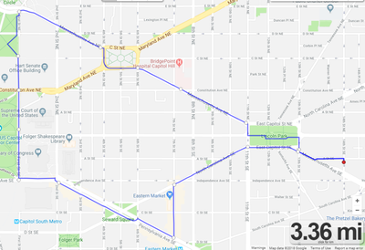 My Very Favorite Capitol Hill Loop Run
