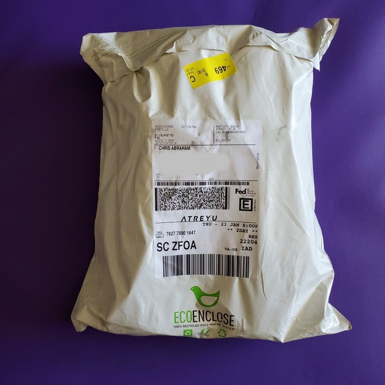 Atreyu packaging