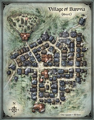 The village of Barovia