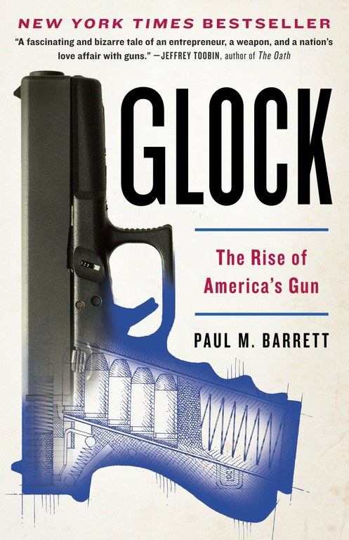 Glock: The Rise of America's Gun is a 320-page book written by Paul M. Barrett and published by Broadway Books. The book details the history of the famous Glock pistol. It also points out the business mistakes of rival gunmakers that helped Glock surpass them all.