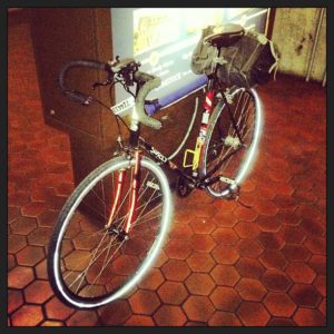 My Surly Steamroller Reflects Light!