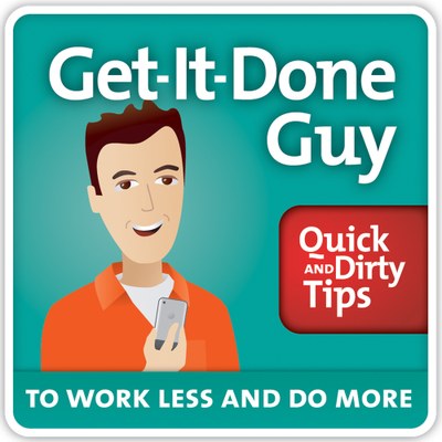 Get-It-Done Guy's 9 Steps to Work Less and Do More: Transform Yourself from Overwhelmed to Overachiever (Quick & Dirty Tips) Paperback – September 14, 2010 by Stever Robbins