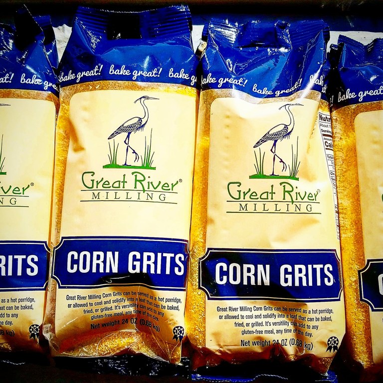 Great River Milling, Corn Grits, Non-Organic, 24 Ounces (Pack of 4)