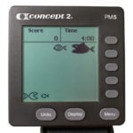 Concept2 PM5 Fitness Monitor Fishgame Indoor Rower Erg Ergometer