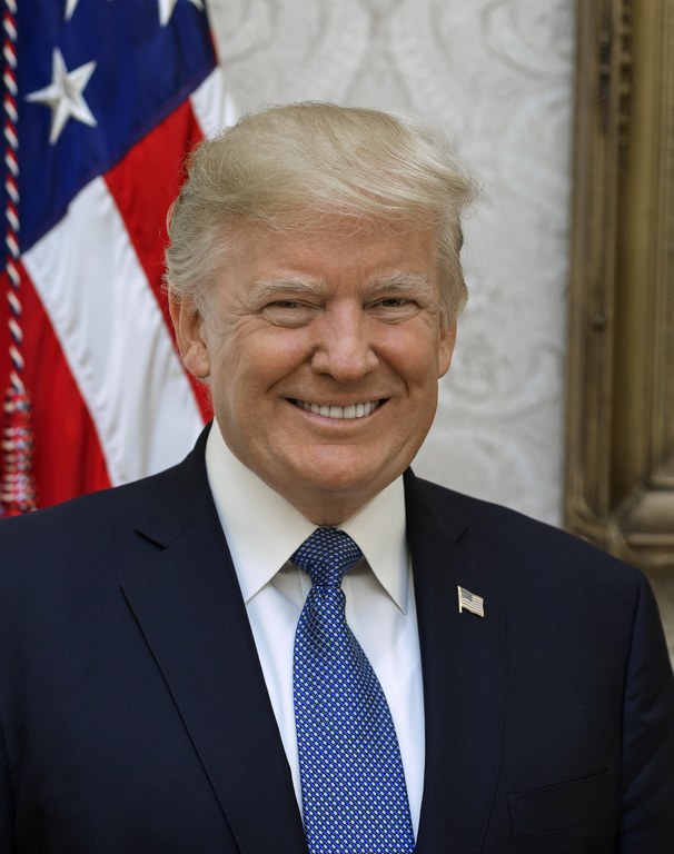 Donald J. Trump Official Presidential Portrait