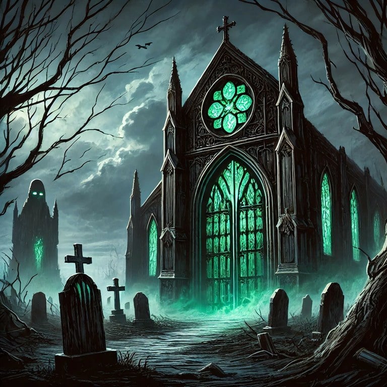 The church in Curse of Strahd is called Saint Andral's Church. It is featured in the gothic horror adventure game where players explore the realm of Barovia. 