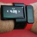 Wearing both the Atlas Wearables Atlas Wristband2 and Atlas Shape at the same time on my left wrist.