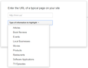 Google Data Highlighter