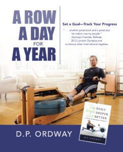 A Row a Day for a Year: Set a Goal—Track Your Progress by Dustin Ordway book cover