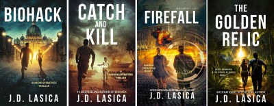 All of JD Lasica's Adventure Tech Thriller Novels