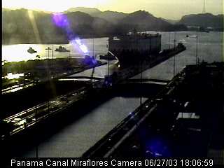 Webcam: Kinship II in Panama Canal
