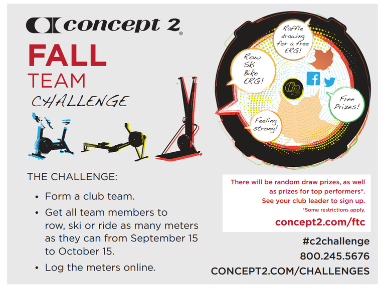 2020 Concept2 Fall Team Challenge