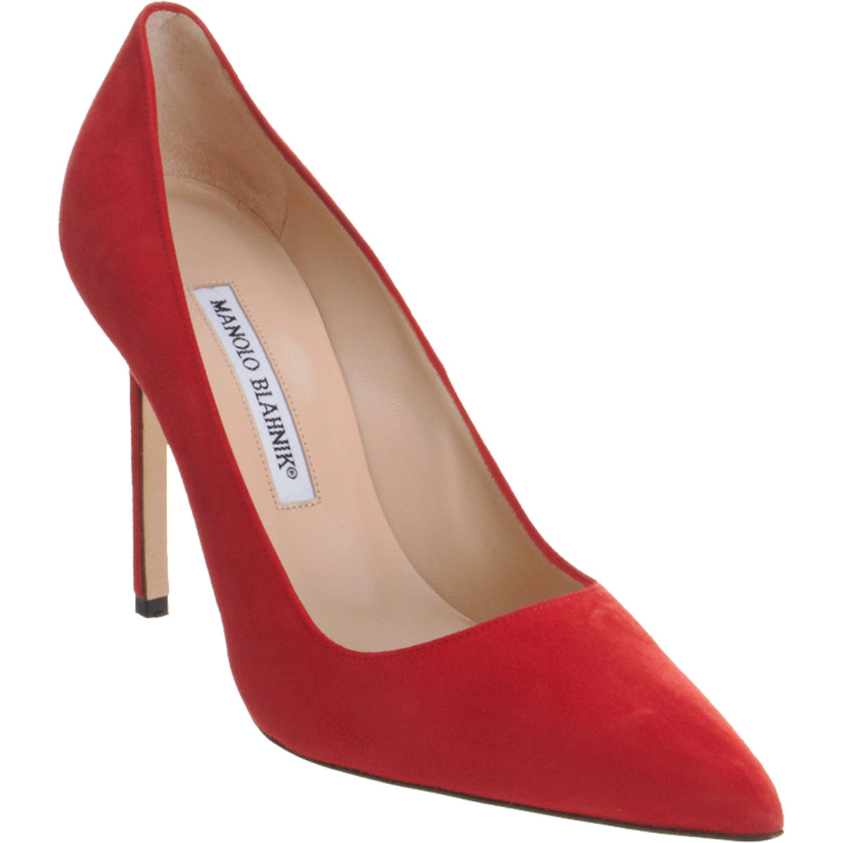 Red Manolo Blahnik High Heal Pump