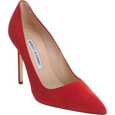 Red Manolo Blahnik High Heal Pump