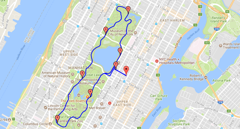 A Spirited Loop of Central Park is 7.22 Miles of Running